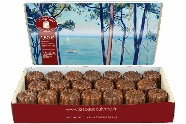 Mécénat Gourmand - 20 canelés Gros