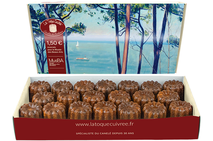 Image illustrative de l'article "Mécénat Gourmand – 20 canelés Gros"