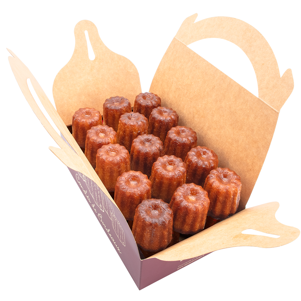 Image illustrative de l'article "Ballotin de 30 canelés Bouchée"