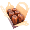 ballotins de 12 gros canelés