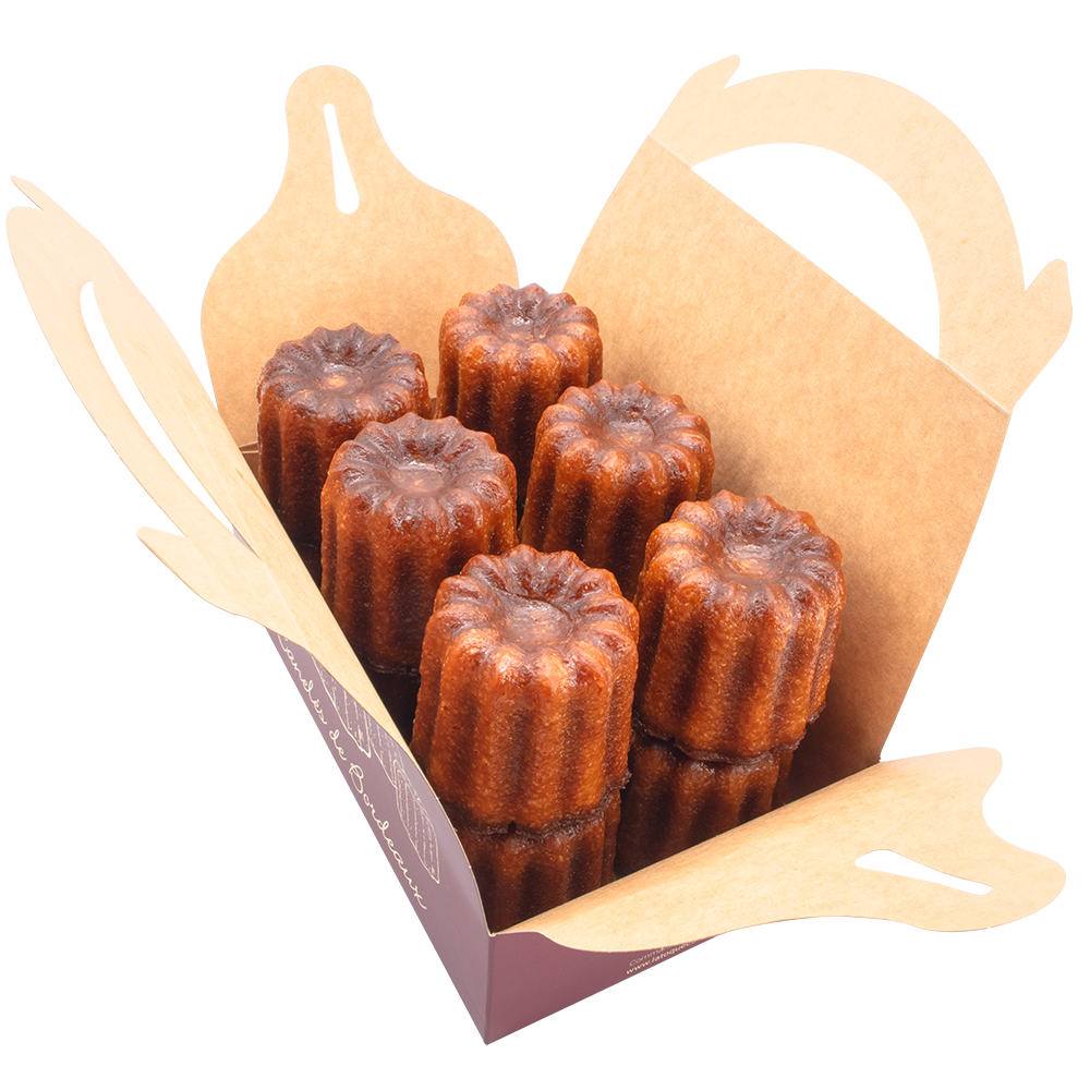 Image illustrative de l'article "Ballotin de 12 canelés Gros"