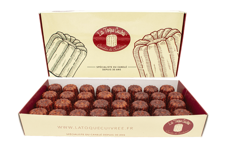 Image illustrative de l'article "Collector Classique – 32 canelés Lunch"