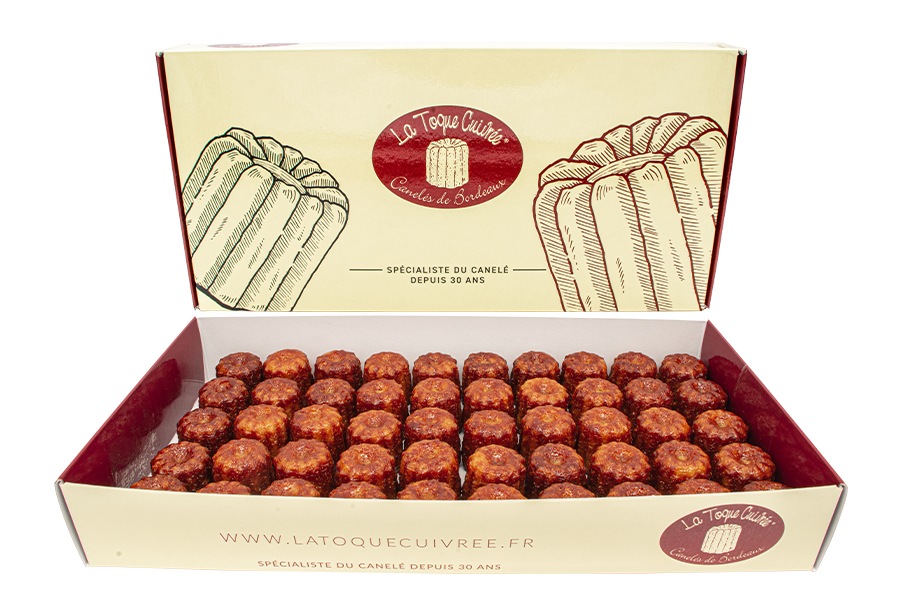 Image illustrative de l'article "Collector Cocktail – 50 canelés Bouchée"