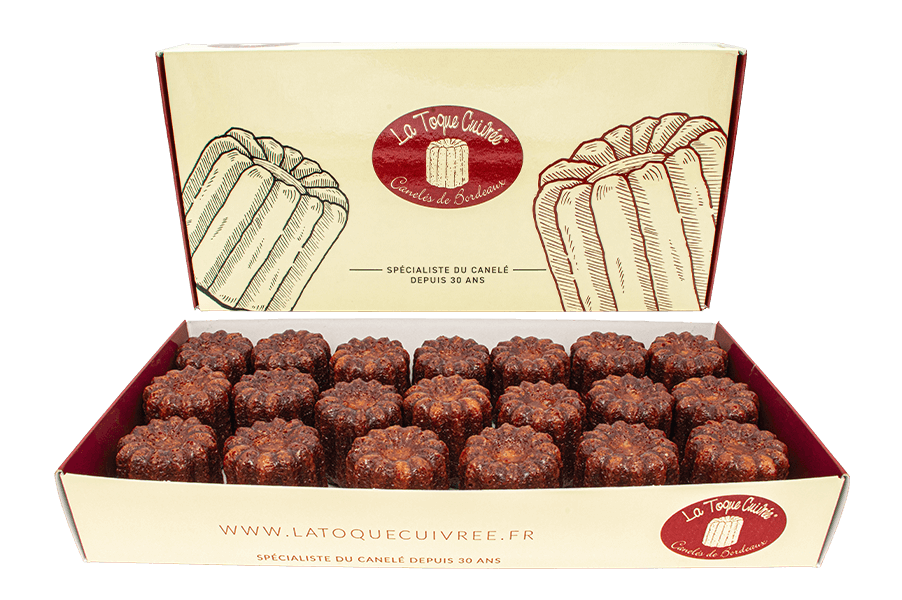 Image illustrative de l'article "Collector Gourmand – 20 canelés Gros"
