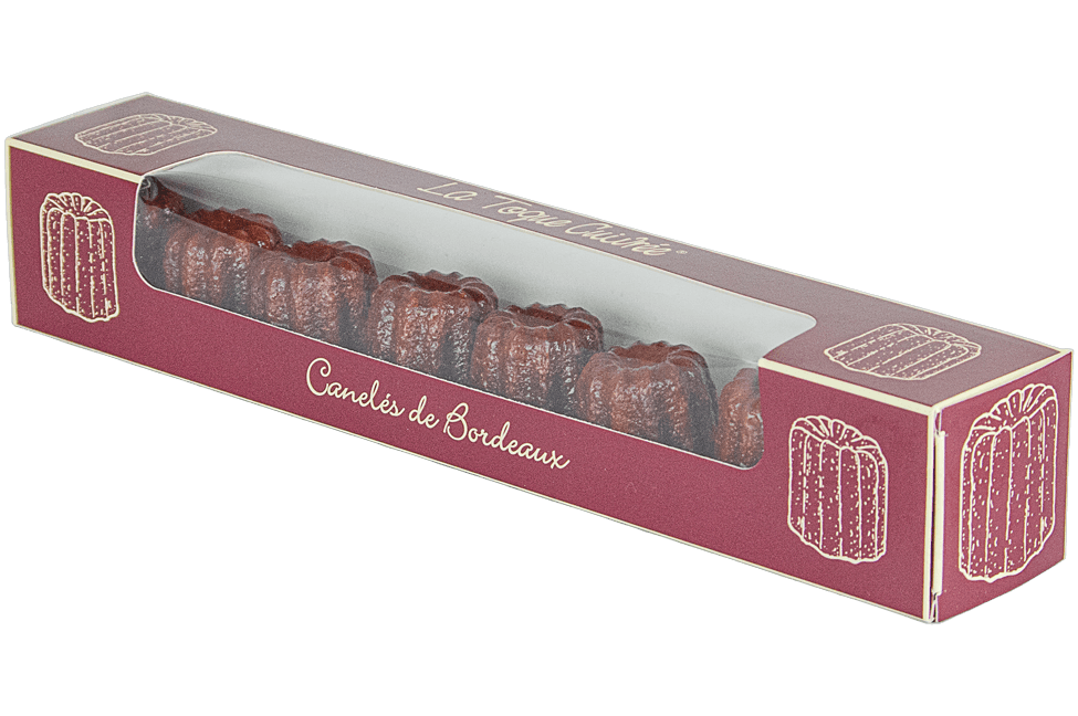 Image illustrative de l'article "Étui de 8 canelés Lunch"