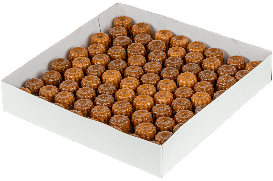 Image illustrative de l'article "Boîte pâtissière de 80 canelés Bouchée"