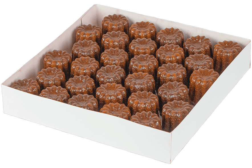 Image illustrative de l'article "Boîte pâtissière de 30 canelés Gros"
